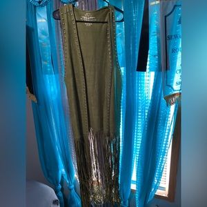 Crazy Train Vest Duster